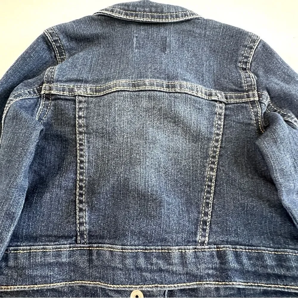 The Children's Place Baby Unisex Blue Denim Jacket SZ 18-24 Months Casual